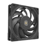 Mars Gaming Ventilador MF-NC 120mm PWM Silencioso, Rodamiento FDB, Aspas Híbridas, 800-2300 RPM